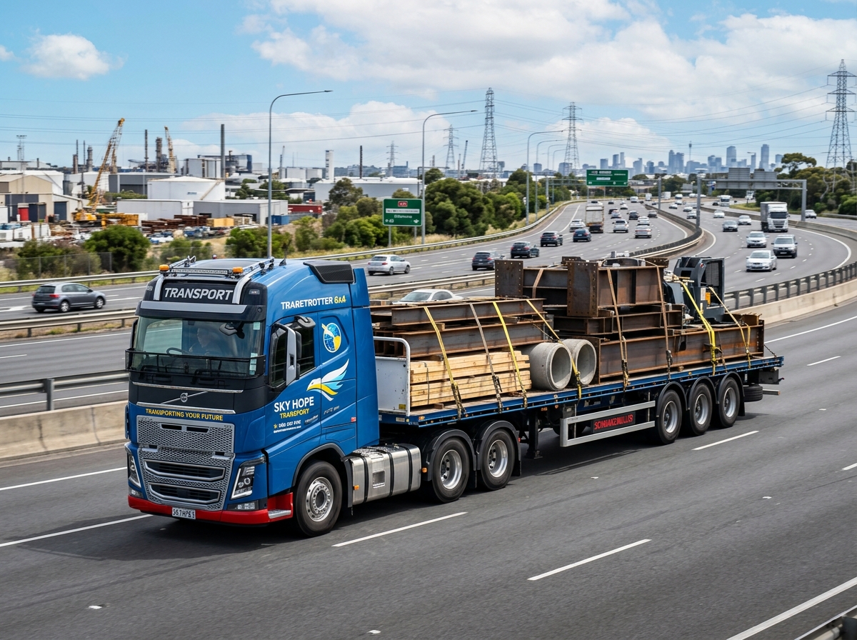 Heavy Duty Flatbed Trailer