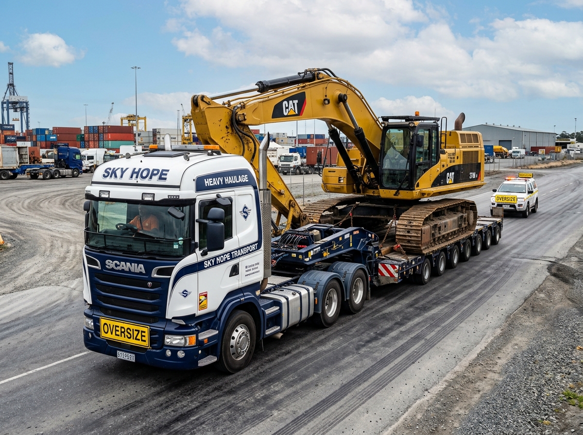 Lowbed Machinery Trailer